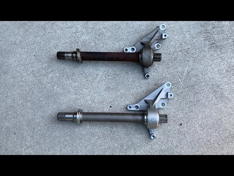 Honda Odyssey Intermediate Half Shaft Replacement DIY