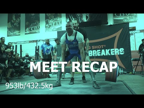 2122lb total @215lb BW- World Record Total - Slingshot Record Breakers Recap