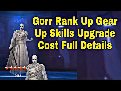 Gorr Rank Up Cost Full Guide With Special information - Marvel Future Fight