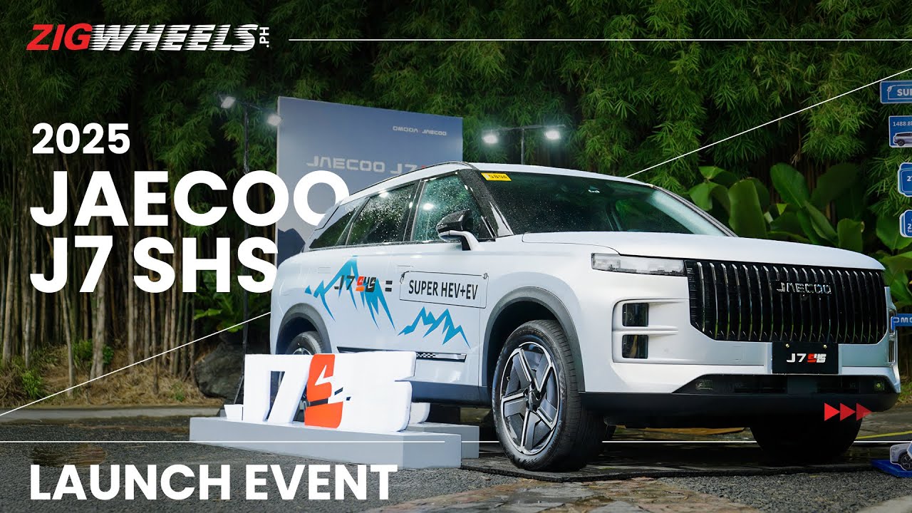 2025 Jaecoo J7 SHS First Look Reveal | Zigwheels.Ph