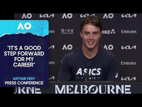 Arthur Fery Press Conference | Australian Open First Round 2026