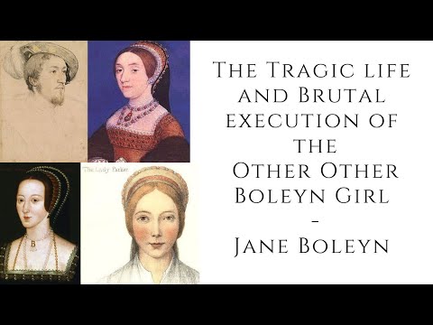 The TRAGIC Life And BRUTAL Execution Of The Other Other Boleyn Girl  - Jane Boleyn
