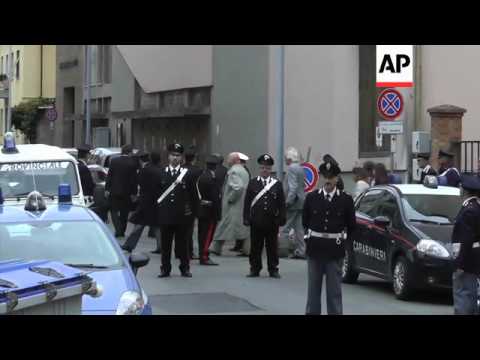 The former captain of the shipwrecked CostaConcordia leaves court