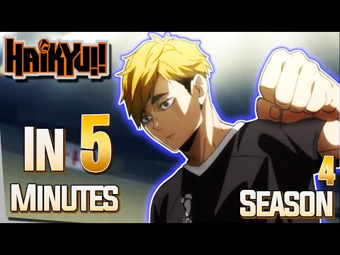Haikyuu!! Season 4 In Under 5 Minutes