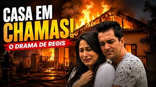 CANTOR REGIS DANESE E ESPOSA TEM CASA EM CHAMAS APÓS GRAVE INCÊNDIO! VEJA COMO FICOU A CASA DO CASAL