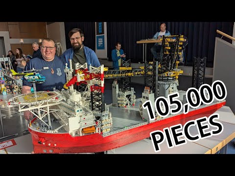 LEGO Wind Orca Offshore Support Vessel