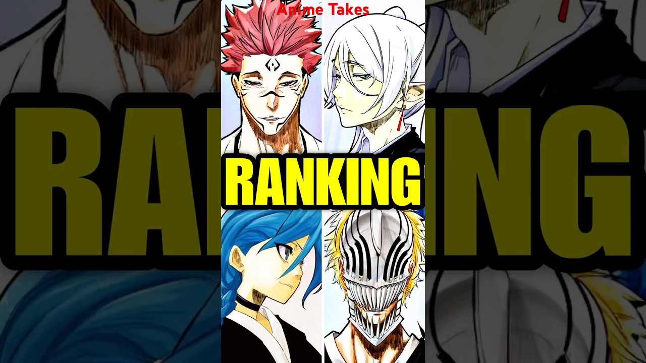 Ranking Anime Characters Drawn In The Bleach Artstyle