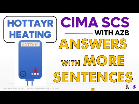 How to answer with more sentences? | CIMA SCS Nov 2022 & Feb 2023 | CIMA Strategic Case Study