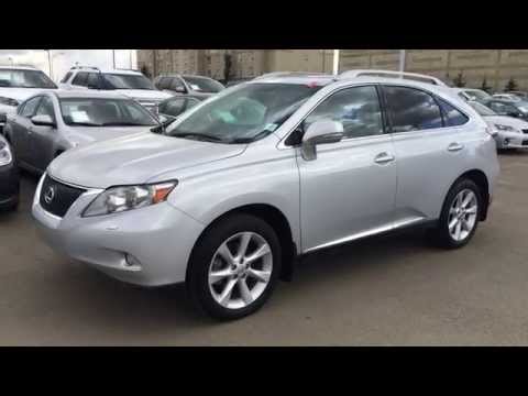 Lexus Certified Pre Owned 2012 RX 350 AWD Touring Package Review in Silver - Stony Plain, AB