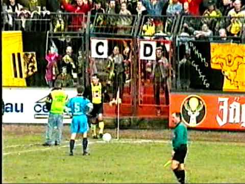 Chemnitzer FC : Dynamo Dresden Regionalliga Nordost 1996/97 21.Spieltag 02.02.1997