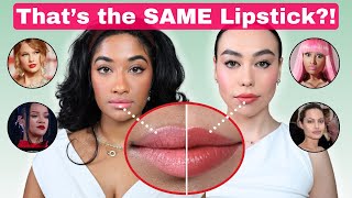 WE TRIED THE TOP 10 MOST VIRAL SIGNATURE CELEBRITY LIPSTICKS (and was shook😱)