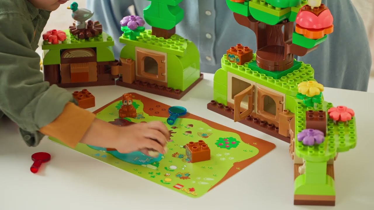 LEGO DUPLO - Les plný objevů a divokých zvířátek
