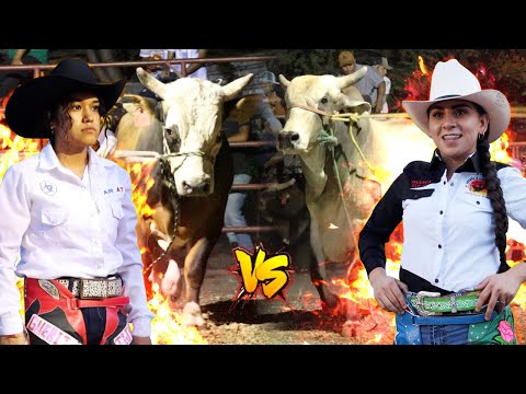 ¡TIJUANTA vs MICHOACÁN EN EL RUEDO! ¡GÜERITA DE TIJUANA vs CANELITA DE URUAPAN! MUJERES JINETES