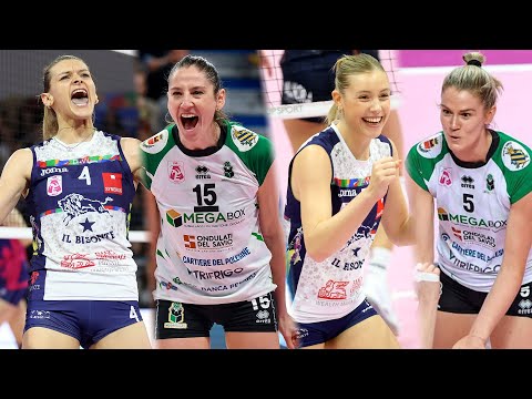 ALL "MEGA RALLY" of the Match Firenze - Vallefoglia | Lega Volley Femminile 2022/23