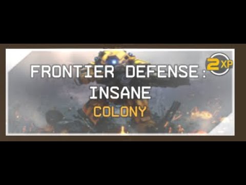World First PERFECT Insane Difficulty Solo on Colony - Titanfall 2 Frontier Defense