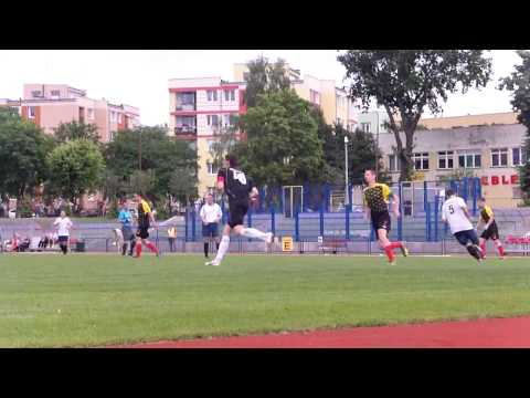 Mazur Ełk - Czarni Olecko 2:2 (23.06.2013r.) - skrót z meczu
