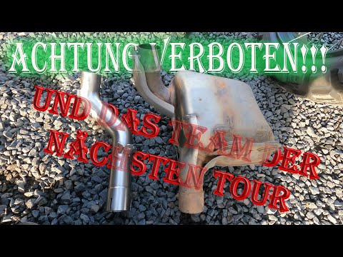 F 900 GS ohne Vor - Schaldämpfer, verboten! und ich stelle das Team für die Motorradtour 2026 vor 4K