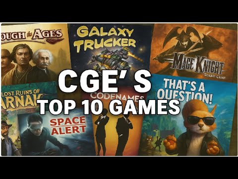 CGE Top 10 Games | Czech Games Edition | IMO Best Titles