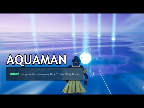 Claim your Trident at Coral Cove (Aquaman Challenge) Location - Fortnite Battle Royale