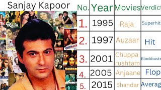 Sanjay Kapoor All movies list (1995-2022)|| Sanjay Kapoor  film  hit and flop || Box office verdict
