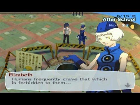 Persona 3 FES Max Social Links: 6/14 and 6/15 - Elizabeth and Worldly Temptations
