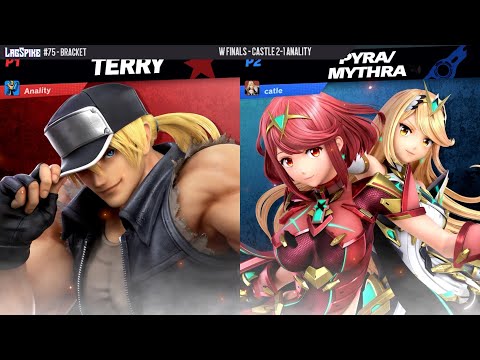 Lagspike 75 Winners Finals Anality (Kazuha-Terry) VS Castle (Pyra-Mythra)