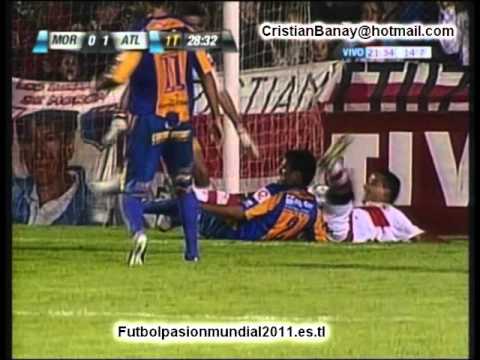 Deportivo Moron 1 Atlanta 2 Primera B Metro 2010-11 Los goles (Relato Gabriel Anello) .wmv