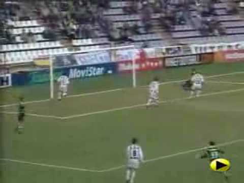 Racing1913.com gol de Munitis Valladolid-Racing tempo. 02/03