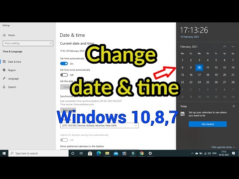 How to change date and time in windows 10 | Computer Mein Date and Time Kaise Set Kare