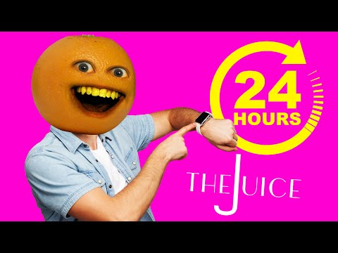 惱人的橙子--果汁#19：人類的24小時！？ (Annoying Orange - The Juice #19: Human for 24 Hours!)