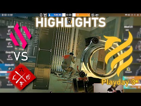 BDS vs LFO - HIGHLIGHTS - Playday 3 - EUL 2022 Stage 1 - R6 Esport