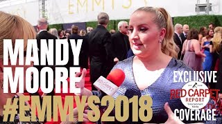 Mandy Moore, Choreographer, #SYTYCD interviewed at 2018 Creative Arts #Emmys Red Carpet #EmmysArts
