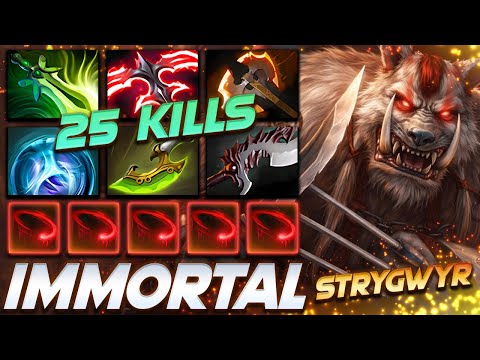 Bloodseeker Blood Hunter 25 Frags - Dota 2 Pro Gameplay [Watch & Learn]