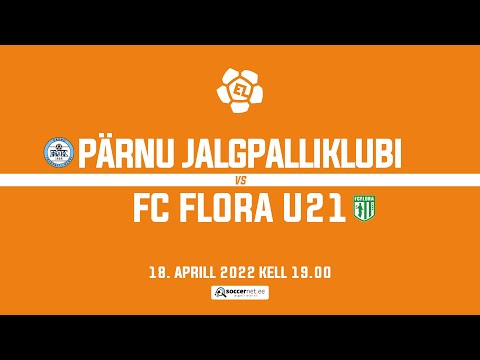 PÄRNU JALGPALLIKLUBI - TALLINNA FC FLORA U21, ESILIIGA 8. voor