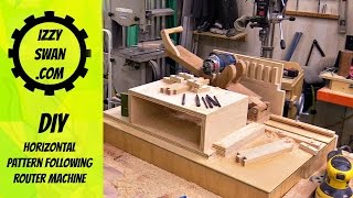 diy woodworking router jig/pattern follower | Izzy Swan