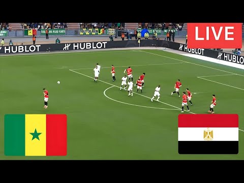 🔴 EN DIRECT : Sénégal vs Égypte aujourd'hui de la demi-finale de la Coupe d'Afrique  | eFootball