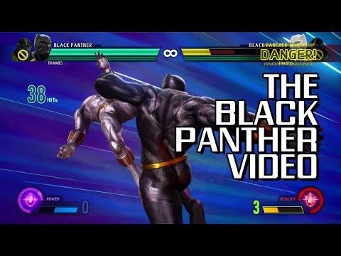 Black Panther has the most difficult combos in MvCI