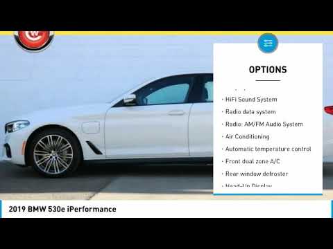 2019 BMW 530e San Luis Obispo CA B19085