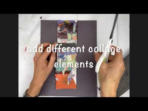 How to make a strong abstract collage composition