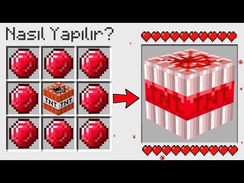 1000$ SÜPER EN GÜÇLÜ TNT NASIL YAPILIR 😱 - Minecraft