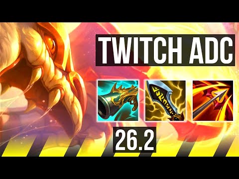 TWITCH & Lulu vs JINX & Sona (ADC) | 78K damage | EUW Master | 26.2