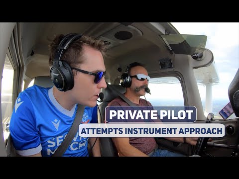 Can He Fly An Instrument Approach First Time? | RNAV