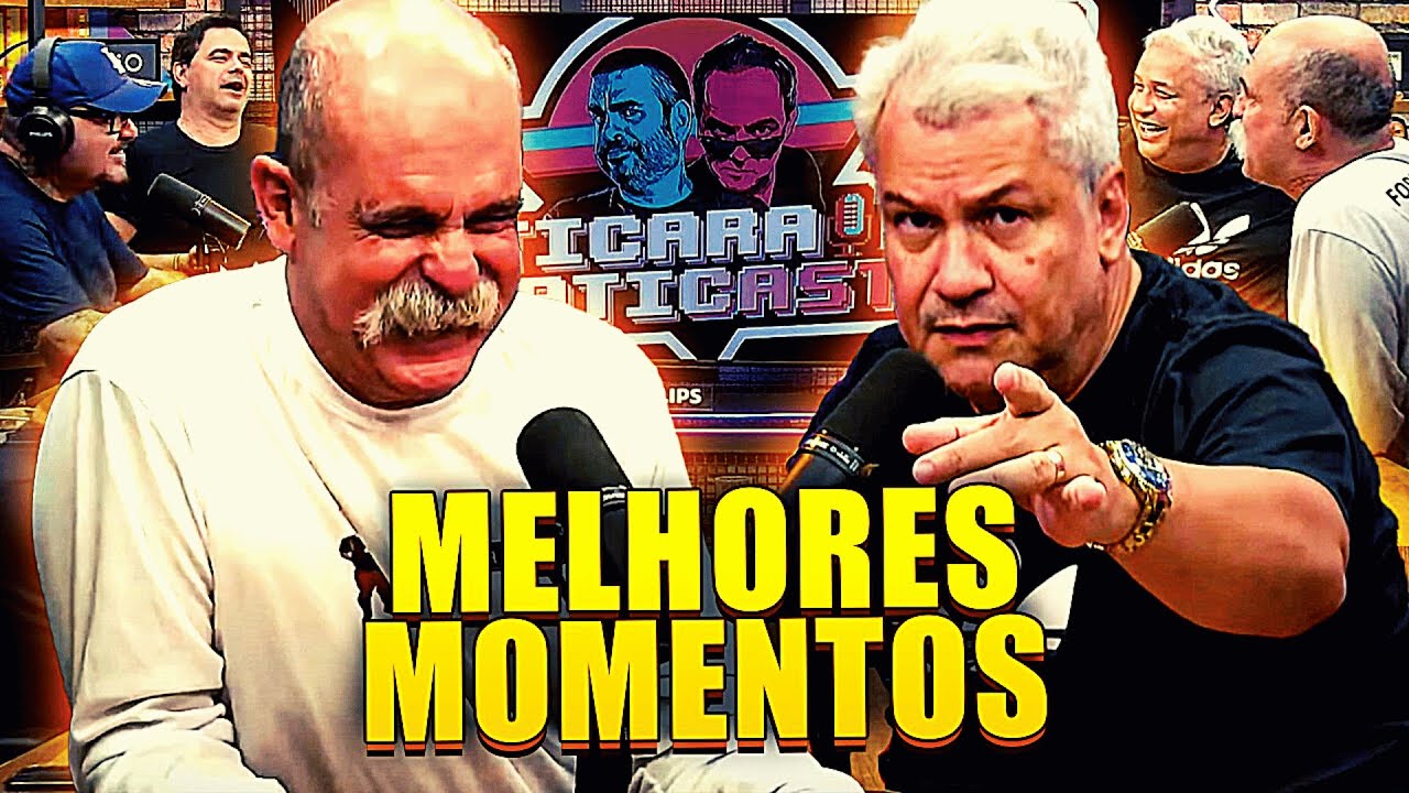 MELHORES MOMENTOS | TENTE NÃO RIR! SGT FAHUR & SIQUEIRA JR NO TICARACATICAST!