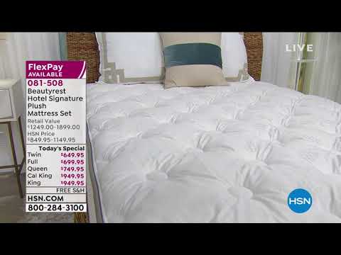 Beautyrest Hotel Signature Plush Twin Mattress Set with ...