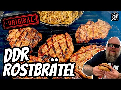 ROSTBRÄTEL DDR Klassiker aus Thüringen I Nackensteaks von der Kohle - 030 BBQ