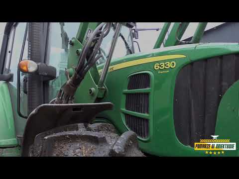 Akcja Obornik w Gr Styn 2×john deere vs 300 ton obornika Czytaj opis!👍