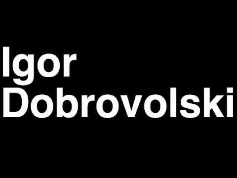 How to Pronounce Igor Dobrovolski FC Dacia Chisinau Football Manager Coach Angry Press Interview