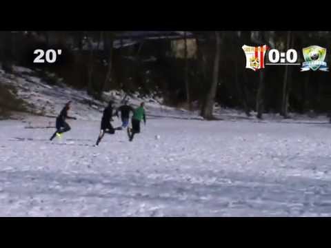 Konrad Koza 1:0 (20') III Sparing Seniorów: Płomień - Mordarka (14.02.2014r.)