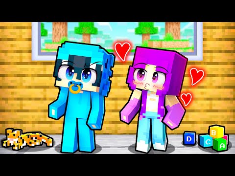 BEBEK Lia BEBEK Moni'ye AŞIK OLDU! (Minecraft)