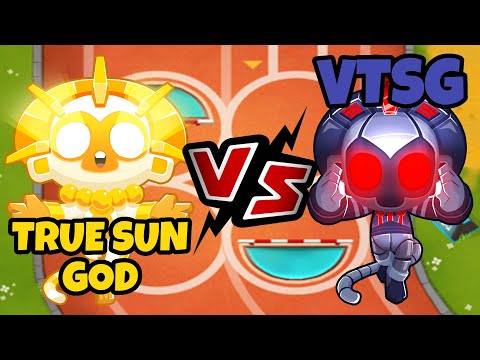 Schwarzer Sonnengott vs. Wahrer Sonnengott - Wie groß ist der Unterschied? (Bloons TD 6)